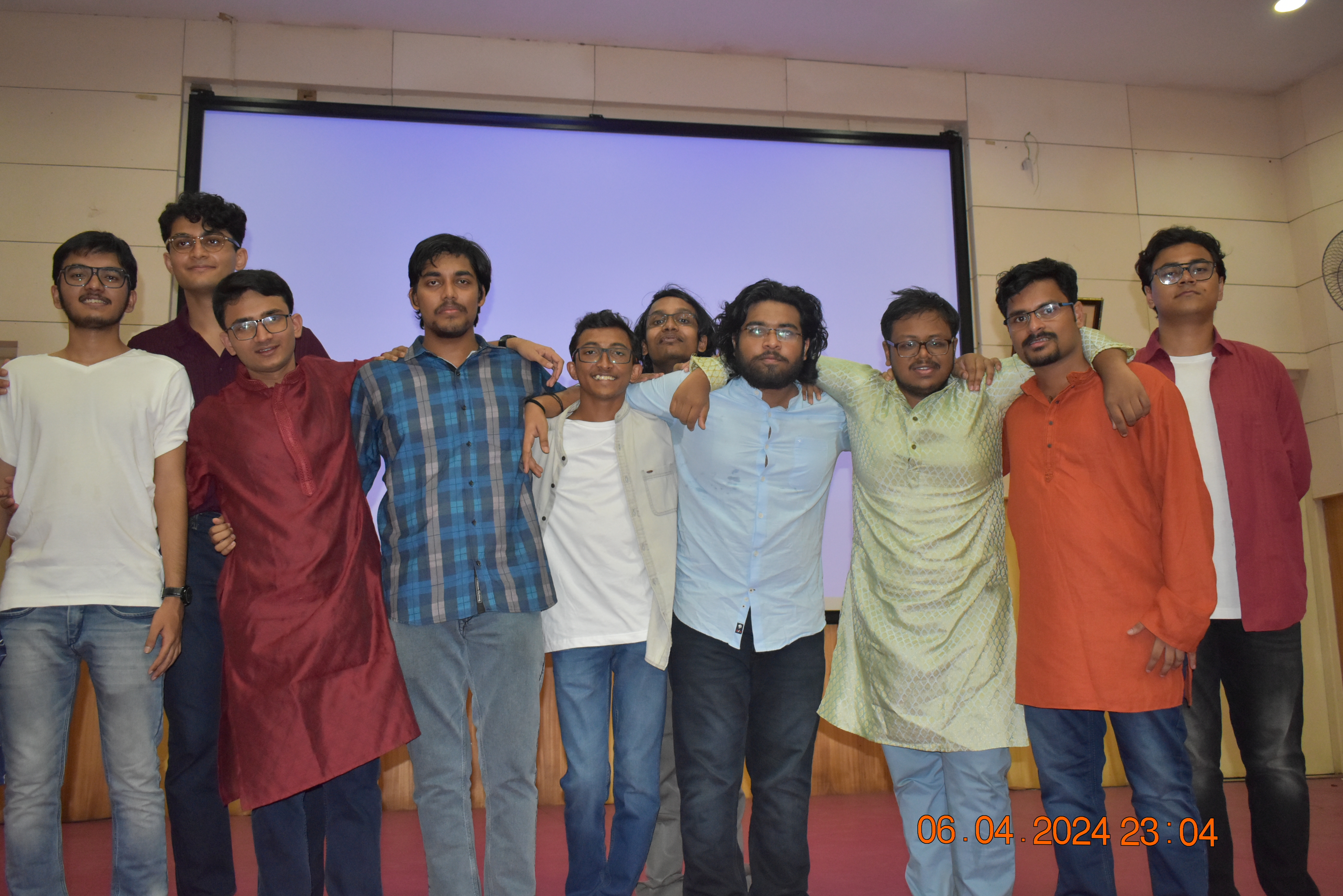The Gang @ ISI, Bangalore